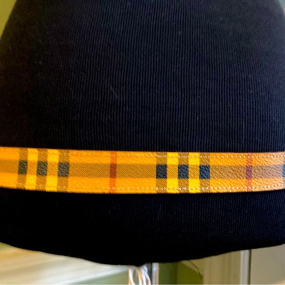 Burberry Orange & Yellow Nova Print Belt - Picture 5 of 7